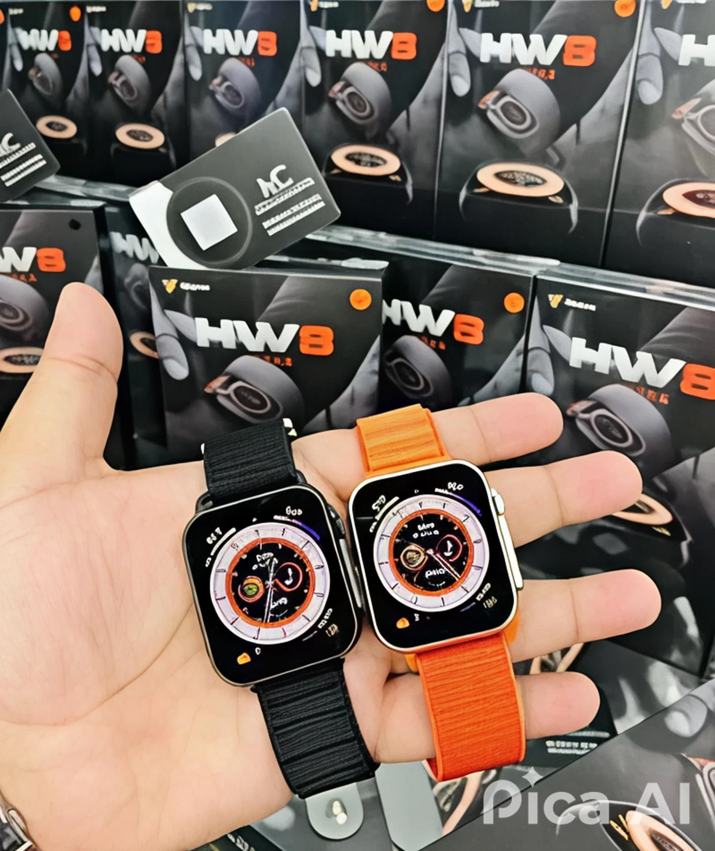 HW8 Ultra Smart Watch | 47mm | Dual Straps