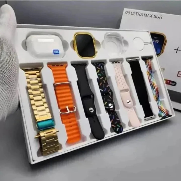 I20 Ultra 3 Max Smart Watch+Airpods