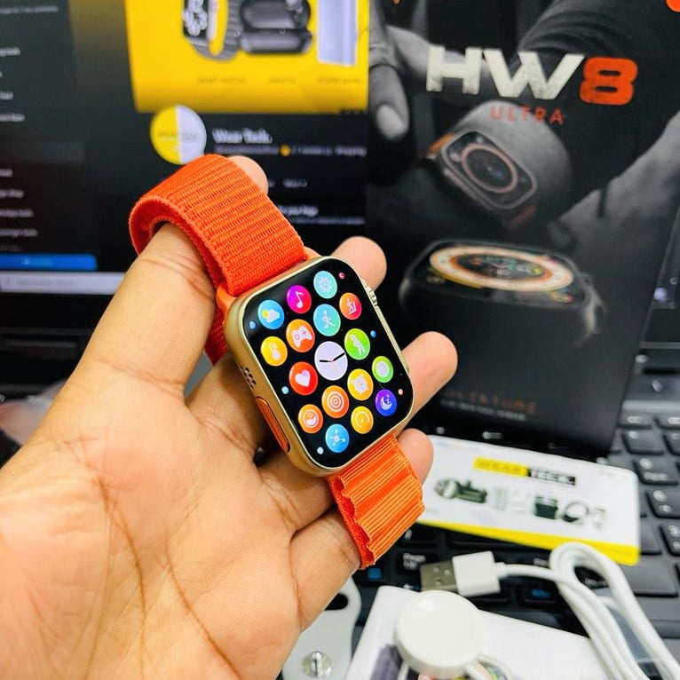 HW8 Ultra Smart Watch | 47mm | Dual Straps