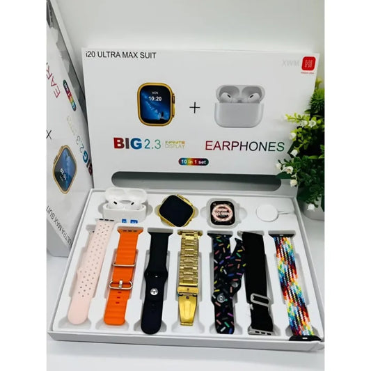 I20 Ultra 3 Max Smart Watch+Airpods