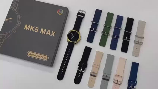 MK 5 Max Smart Watch | Gold Edition
