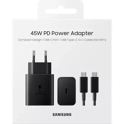 Samsung 45W PD Adapter And Cable